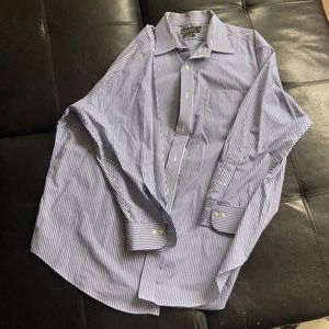 Long sleeve stripped button down